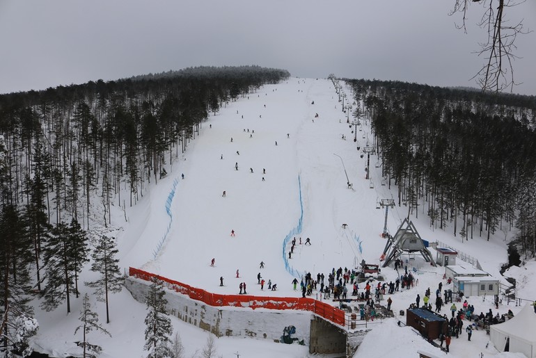 Ski staza Crni vrh (foto: Kolubarske.rs)