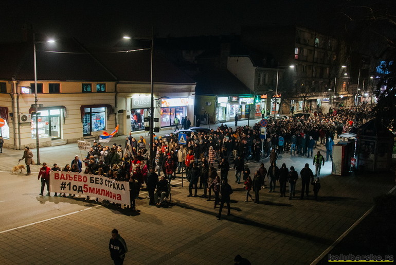 Protestna šetnja 1 od 5 miliona (foto: Đorđe Đoković)