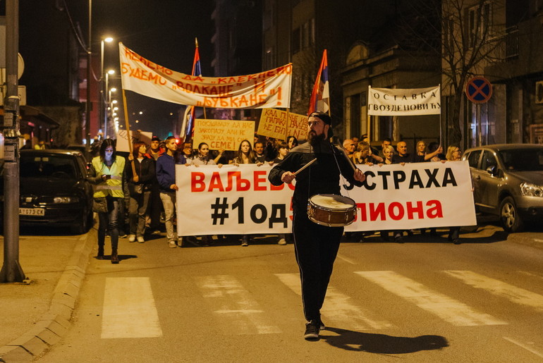 Protest Valjevo bez straha - #1 od 5 miliona  (foto: Đorđe Đoković)