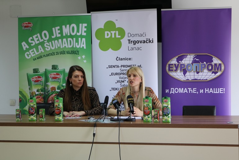 Mina Tadić i Bojana Perić (foto: Kolubarske.rs)