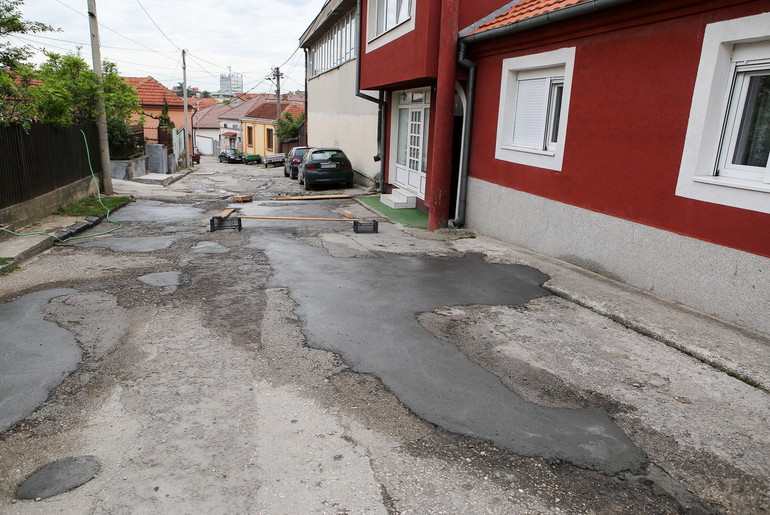 Betonirana Ulica kneza Jovice (foto: Đorđe Đoković)