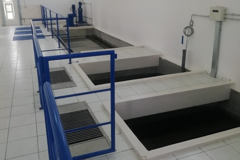 Postrojenje za preradu vode u Kamenici (foto: www.vodovodva.co.rs)