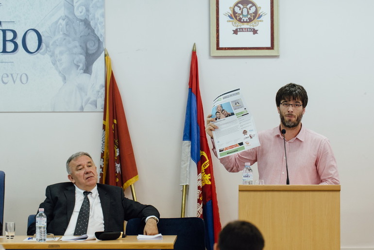 Odbornik Ljubomir Radović (foto: Đorđe Đoković)