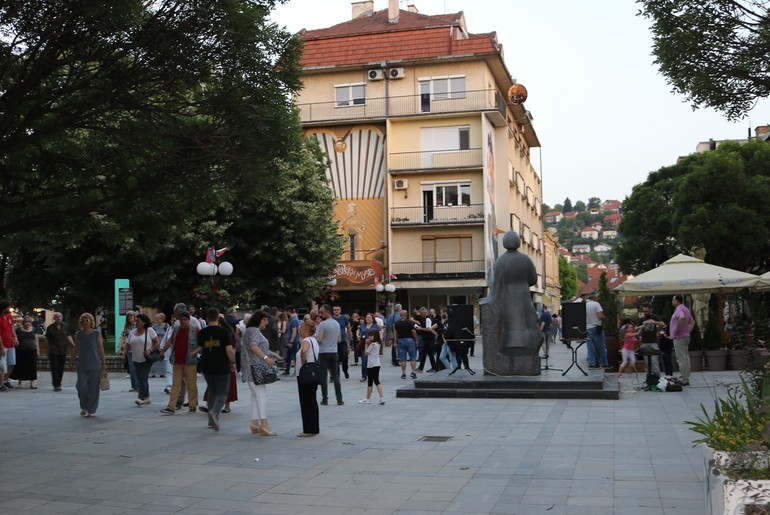 Protest na Desankinom vencu (foto: Kolubarske.rs)