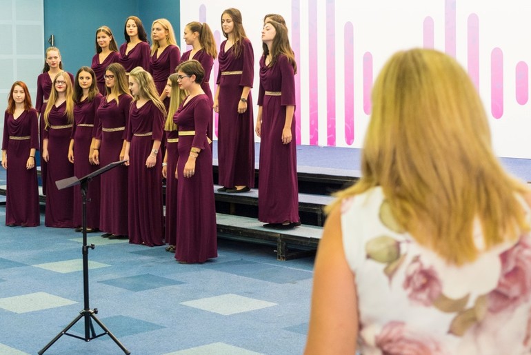 Devojački hor MŠ Živorad Grbić (foto: Muzička škola)
