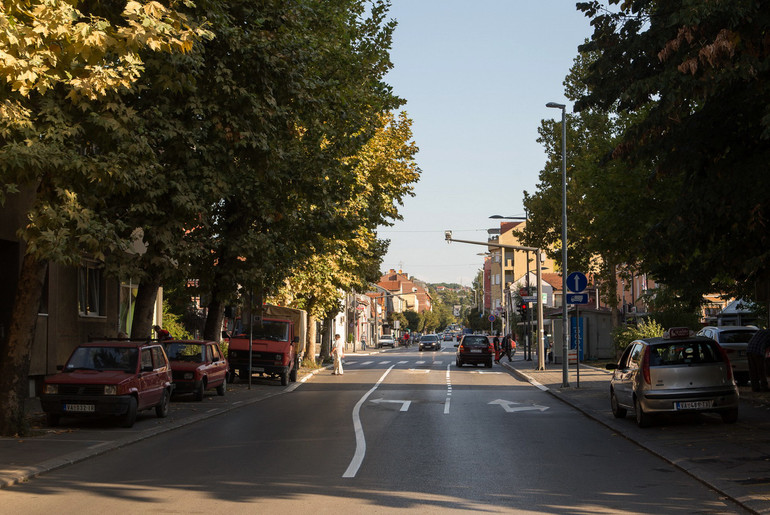 Raskrsnica Sinđelićeve i Karađorđeve (foto: Đorđe Đoković)