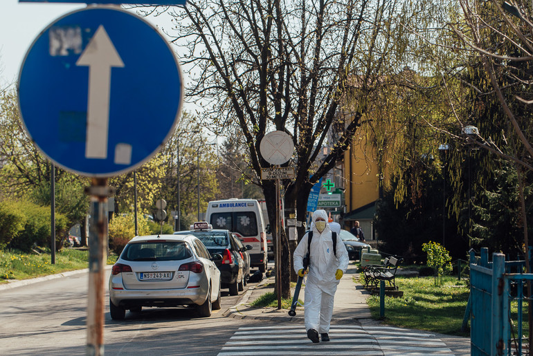 Vanredna situacija u Valjevu (foto: Đorđe Đoković)