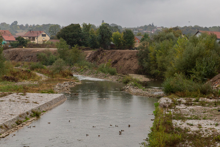 Preusmeren tok Kolubare ja deponiji (foto: Đorđe Đoković)