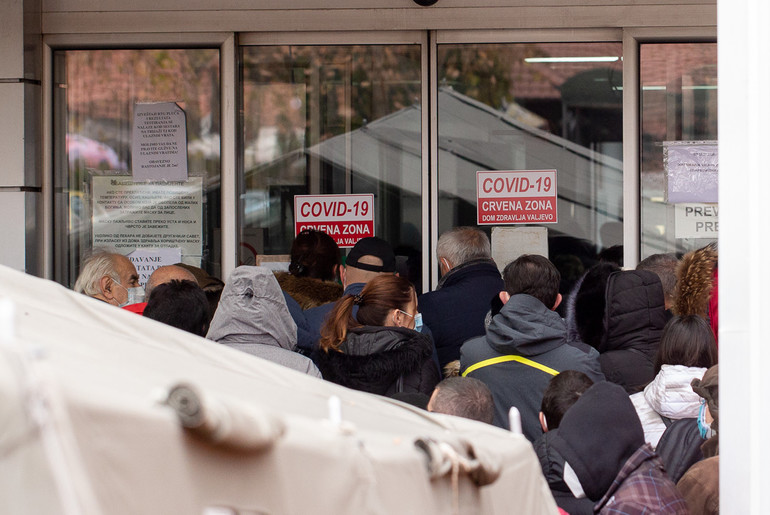 Kovid ambulanta Doma zdravlja (foto: DjordjeDjokovic)