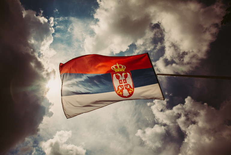 Zastava Srbije (foto: Đorđe Đoković)