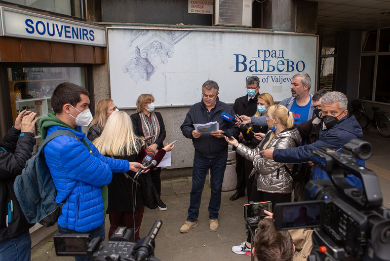 Konferencija za novinare GrO DS (foto: Đorđe Đoković)