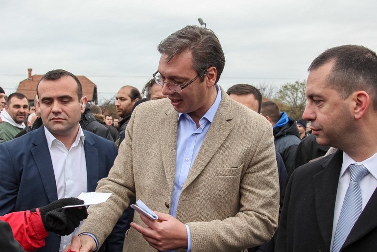 Aleksandar Vučić u Valjevu (2016.) (foto: Đorđe Đoković)