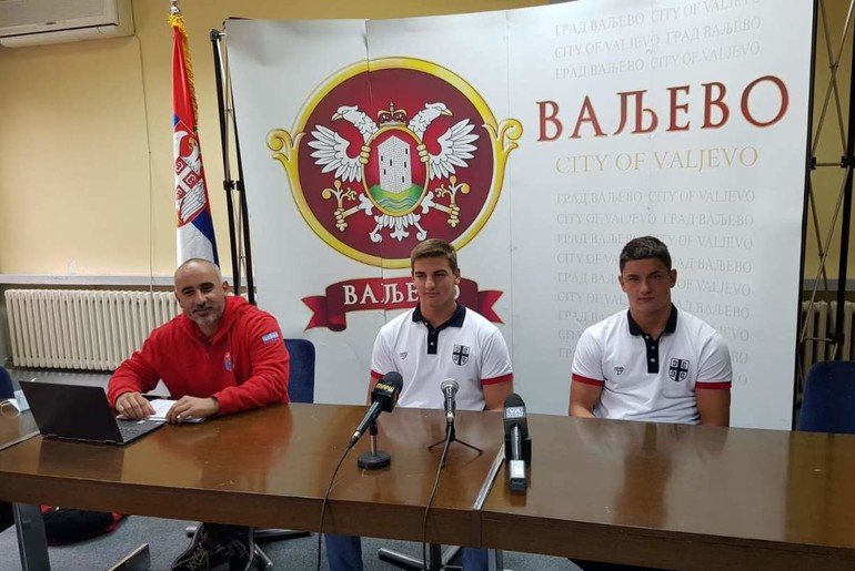 Nebojša Stojaković, Petar Stanić, Aleksandar Kovačević, (foto: www.valjevo.rs)