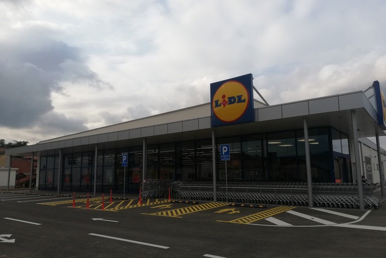 Lidl u Valjevu (foto: Kolubarske.rs)