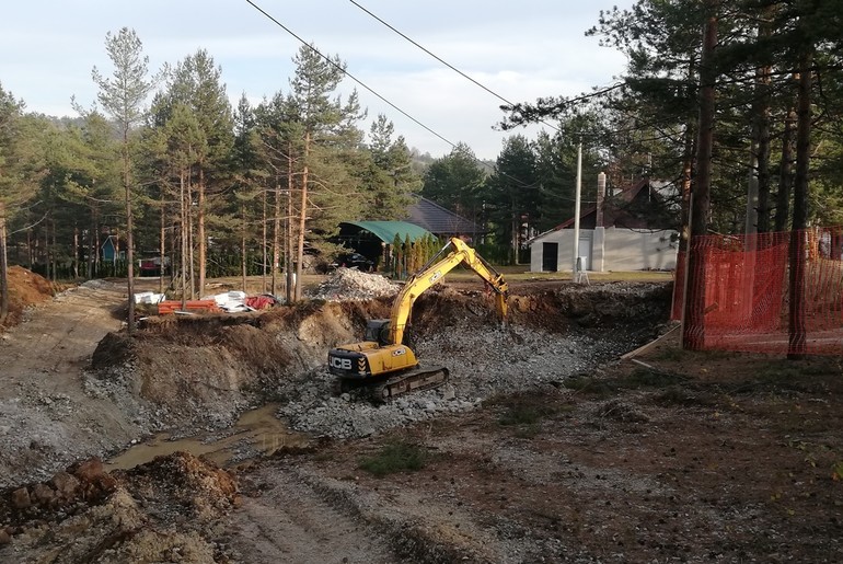 Gradnja apartmana na Divčibarama (foto: Kolubarske.rs)