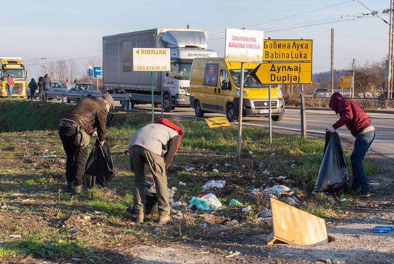 Spontana ekološka akcija (foto: Đorđe Đoković)