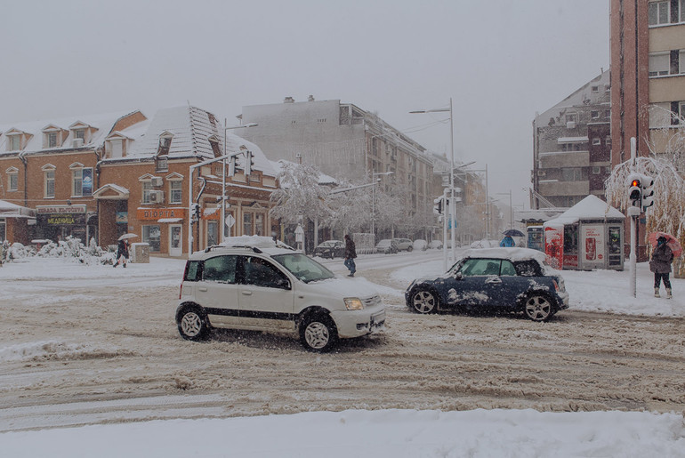 Sneg u Valjevu (12.12. 2021.) (foto: Đorđe Đoković)