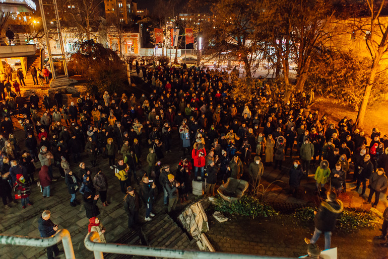 Protest Valjevo nije na prodaju (foto: Đorđe Đoković)