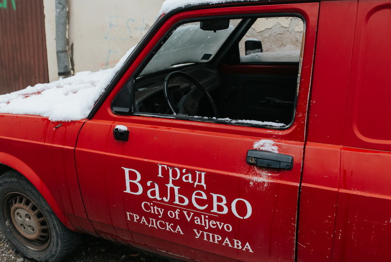 Staro dostavno vozilo Grada (foto: DjordjeDjokovic)