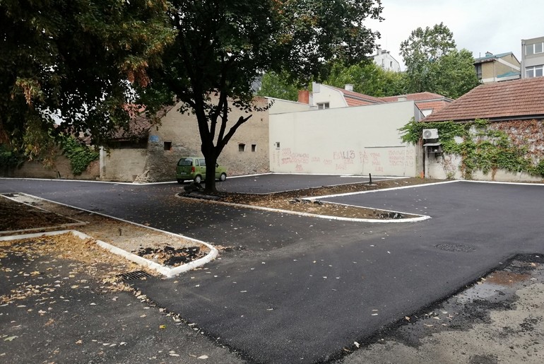 Rekonstrukcija parkinga (foto: Kolubarske.rs)