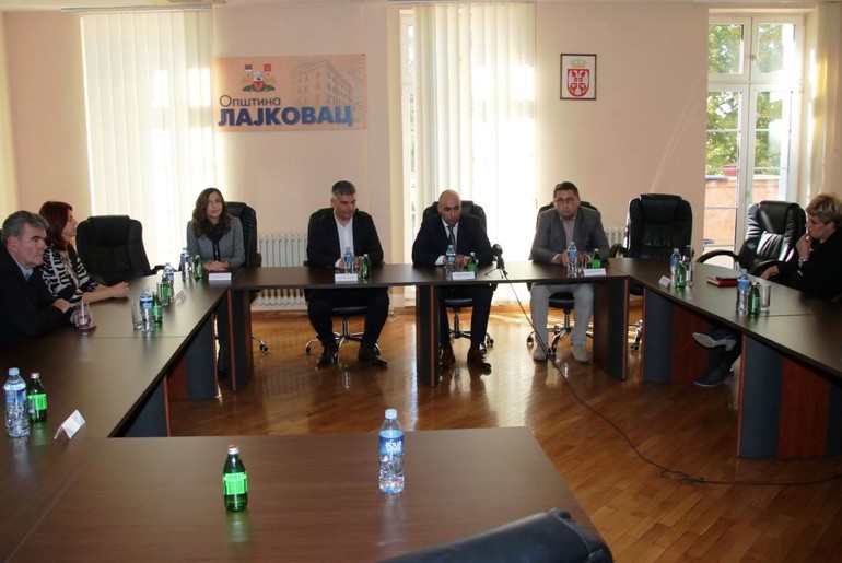 Konferencija za novinare u Lajkovcu (foto: Branko Petrović)