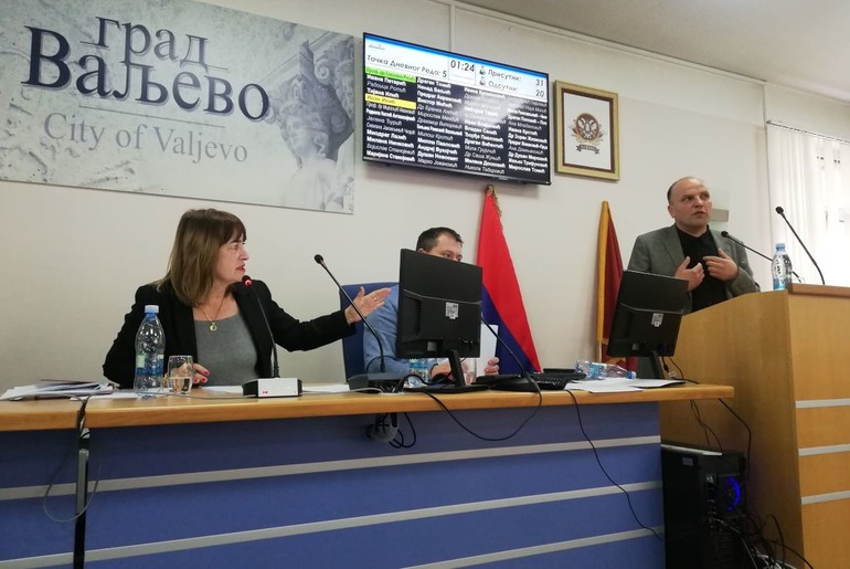 Snežana Rakić i Žaljko Trifunović (foto: Kolubarske.rs)