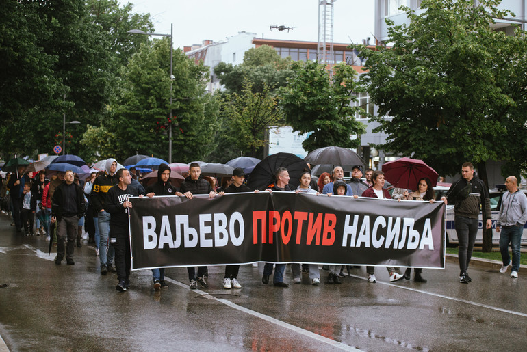 Valjevo protiv nasilja (foto: Kolubarske.rs)