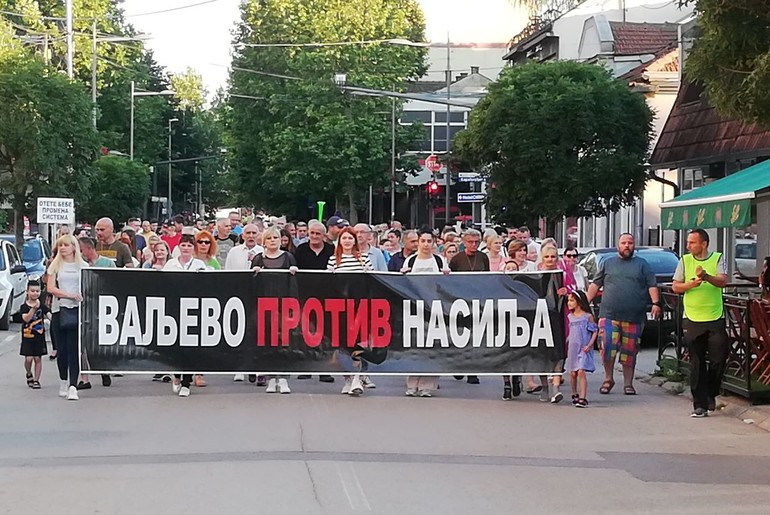 Valjevo protiv nasilja (foto: Kolubarske.rs)