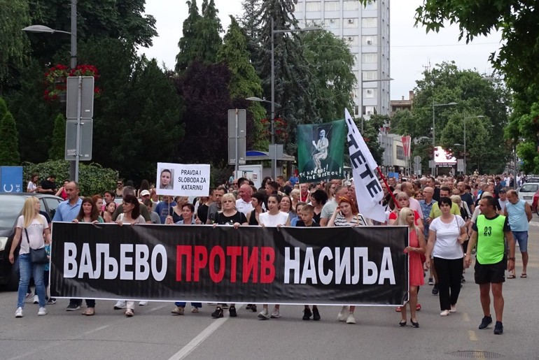 Valjevo protiv nasilja (foto: Kolubarske.rs)