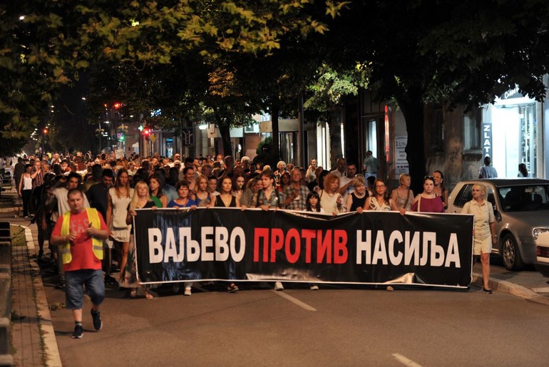 Valjevo protiv nasilja (foto: Dragan Krunić)