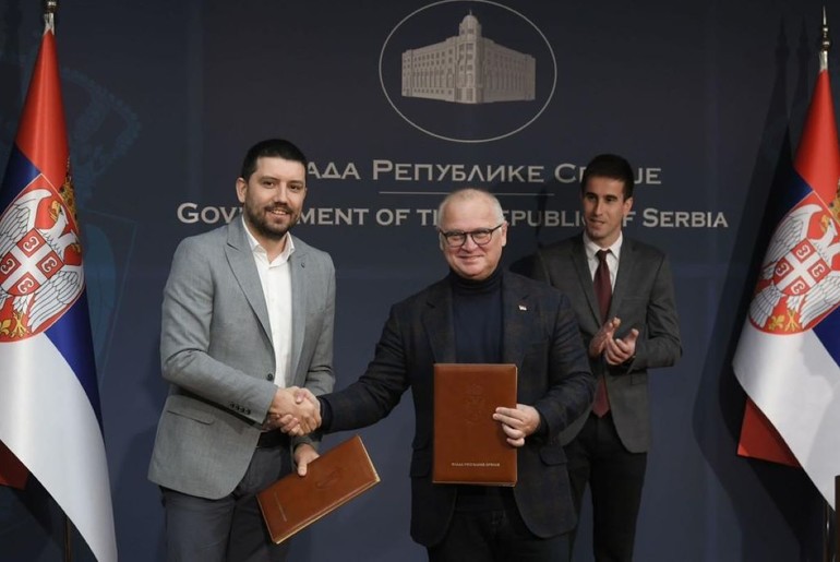 Gojković i Vesić potpisali ugovor (foto: www.valjevo.rs)