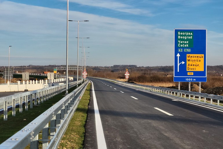 Brza saobraćajnica Divci-Lajkovac (foto: Kolubarske.rs)