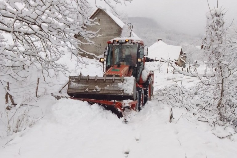 Sneg u mioničkom kraju (foto: www.mionica.rs)