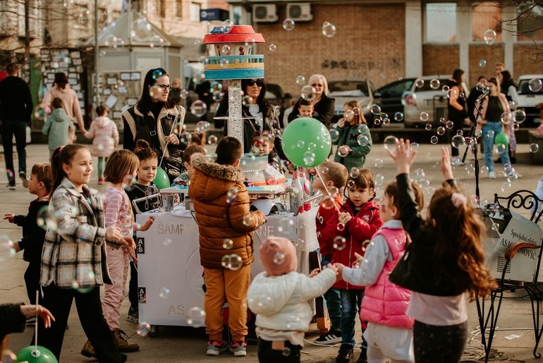 Humanitarna akcija na Gradskom trgu (foto: Iva Banović)