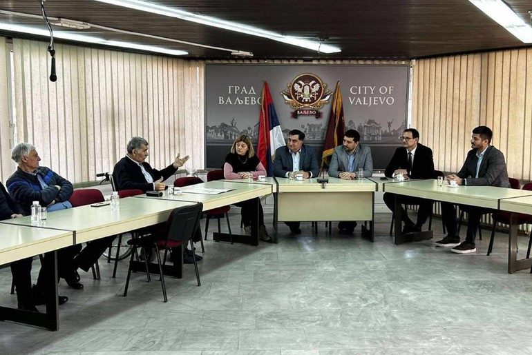 Gradonacelnik ugostio delegacija Jesenice (foto: www.valjevo.rs)