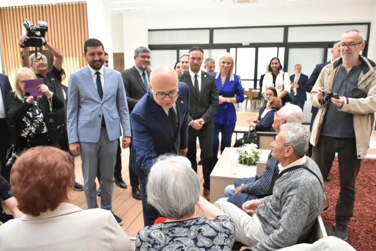 Vučević i Gojković - otvaranje Gerontološkog centra
