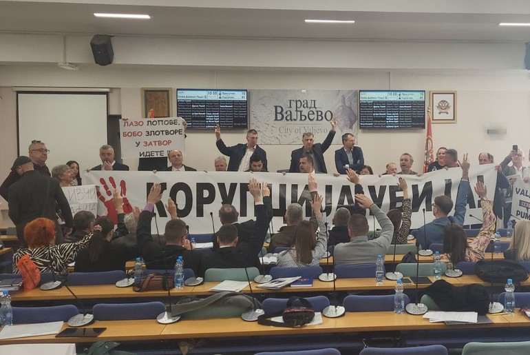 Sednica Skupštine Valjeva (6. mart 2025.) (foto: Kolubarske.rs)