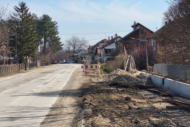 Suvoborska - radovi na mreži (foto: Kolubarske.rs)
