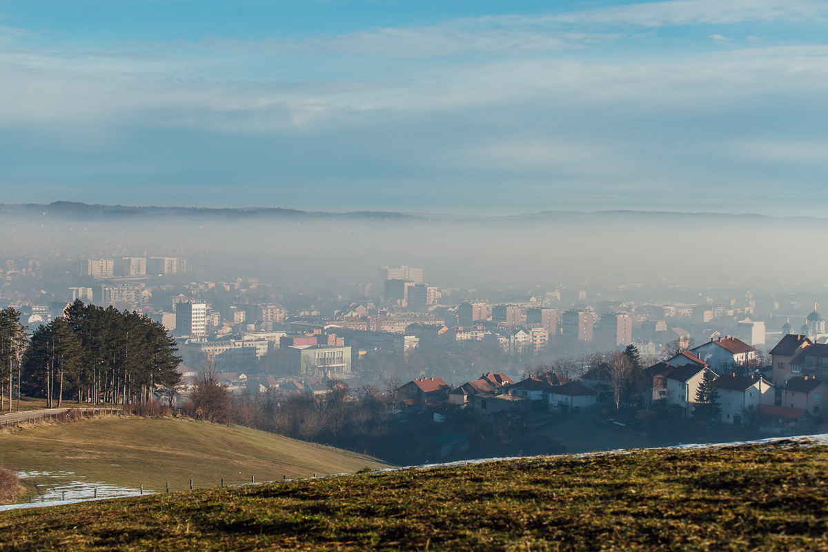 E a febbraio l’aria a Valjevo è pericolosa per la salute